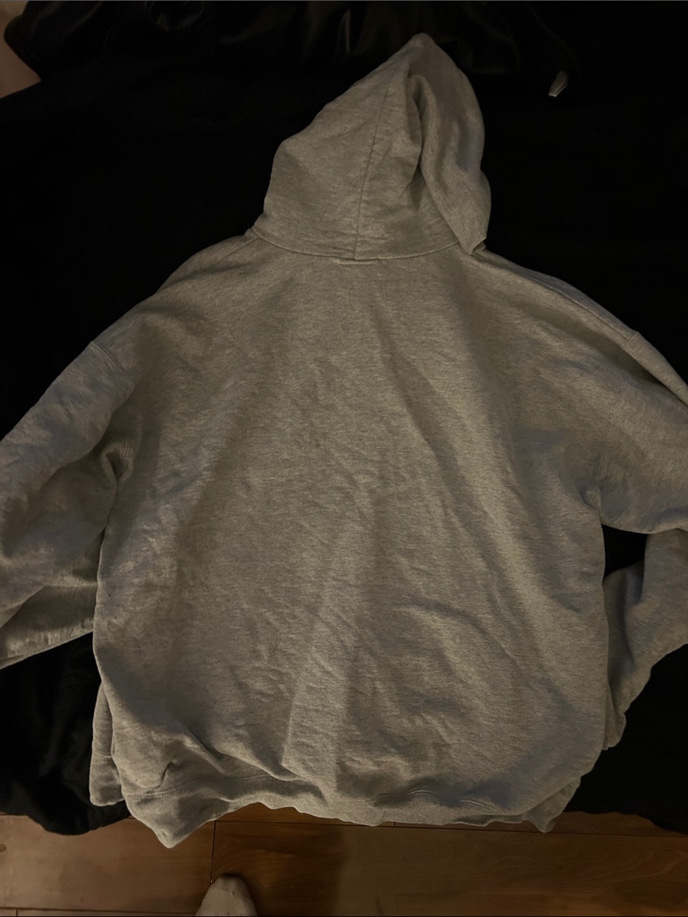 Men’s Thrasher Gray Hoodie with Yellow & Red Flame Logo size Large. EUC - Picture 5 of 5